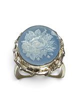 Anello Mandile 1922 Donna Cammei  in Argento Agata 2MANCM13.1